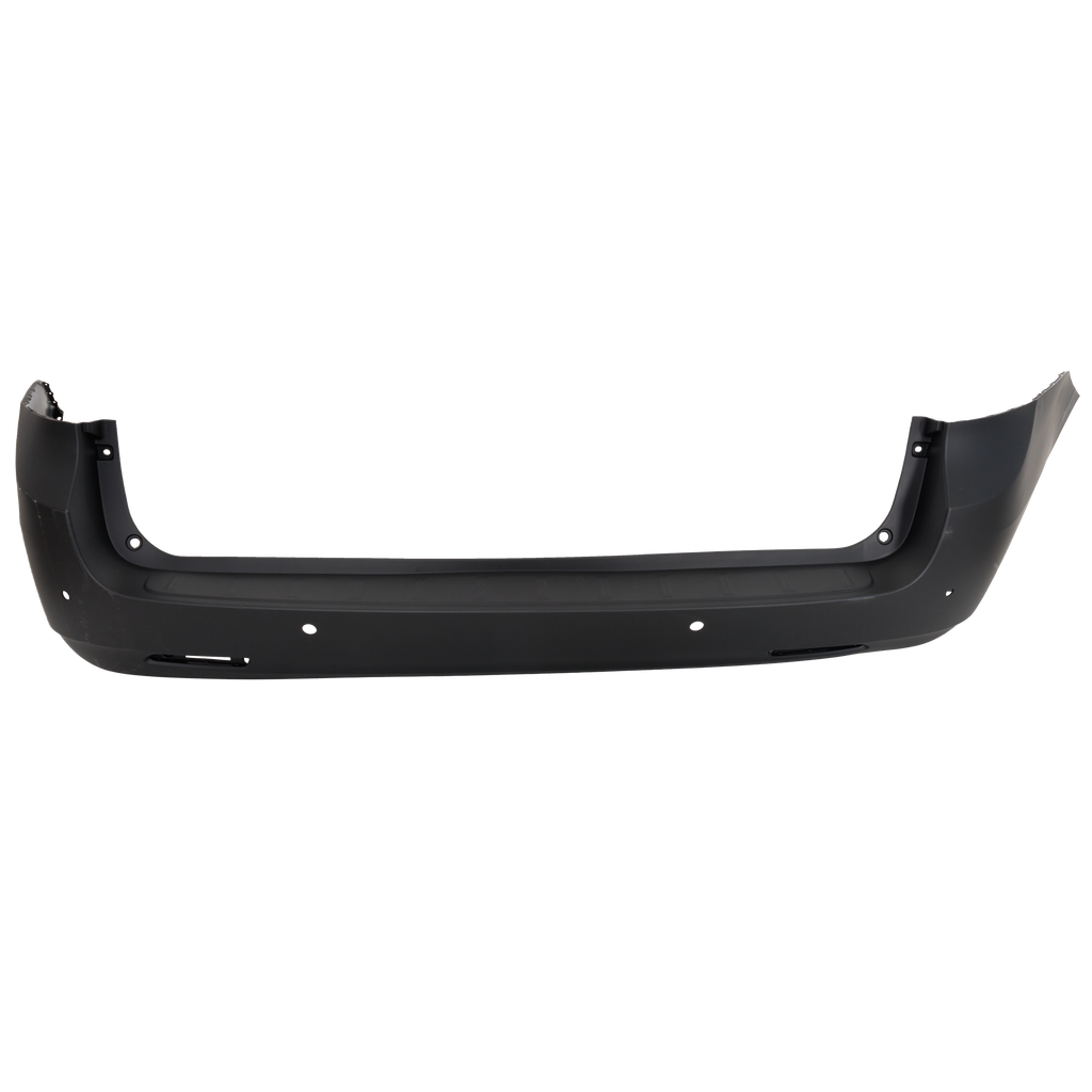 SIENNA 18-20 REAR BUMPER COVER, Primed, w/ Park Distance Sensor Holes, (Exc. SE Model)