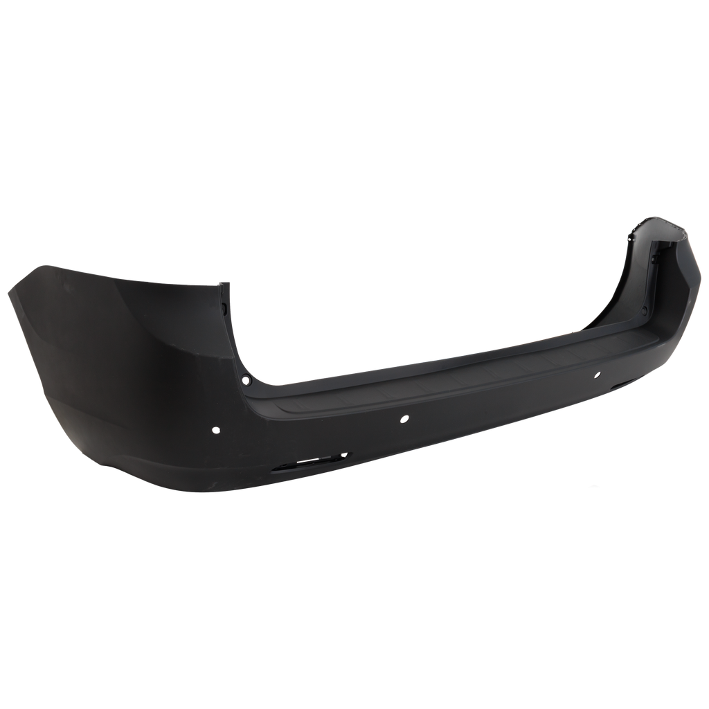 SIENNA 18-20 REAR BUMPER COVER, Primed, w/ Park Distance Sensor Holes, (Exc. SE Model)