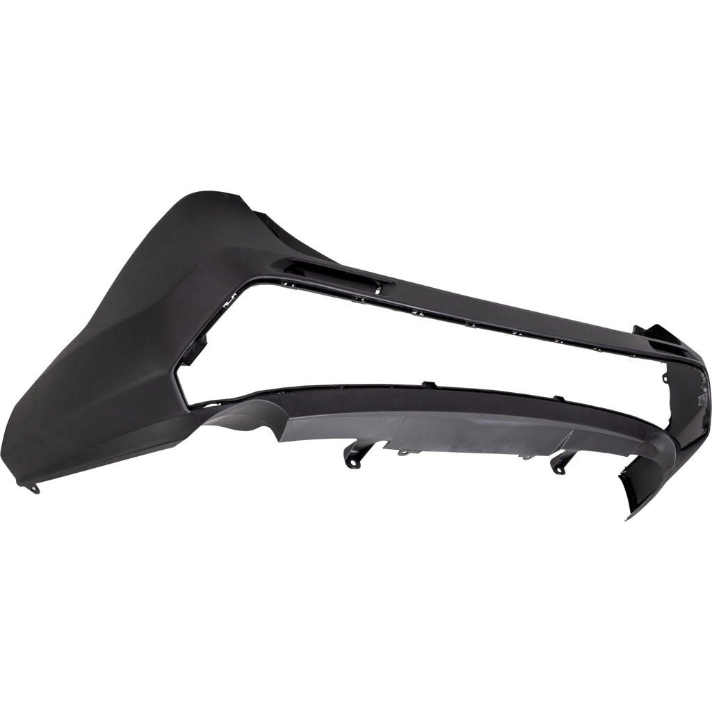 RAV4 19-23 REAR BUMPER COVER, Textured, Adventure/Trail/TRD Off-Road Models, w/o Parking Aid Sensor Holes, Japan/North America Built Vehicle