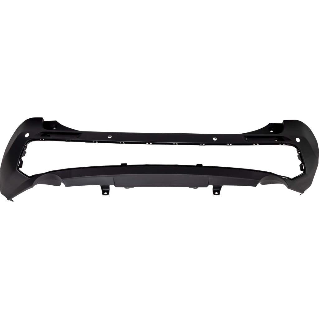 RAV4 19-23 REAR BUMPER COVER, Textured, Adventure/Trail/TRD Off-Road/Limited/Hybrid Limited Models, w/ Parking Aid Sensor Holes, Japan/North America Built Vehicle