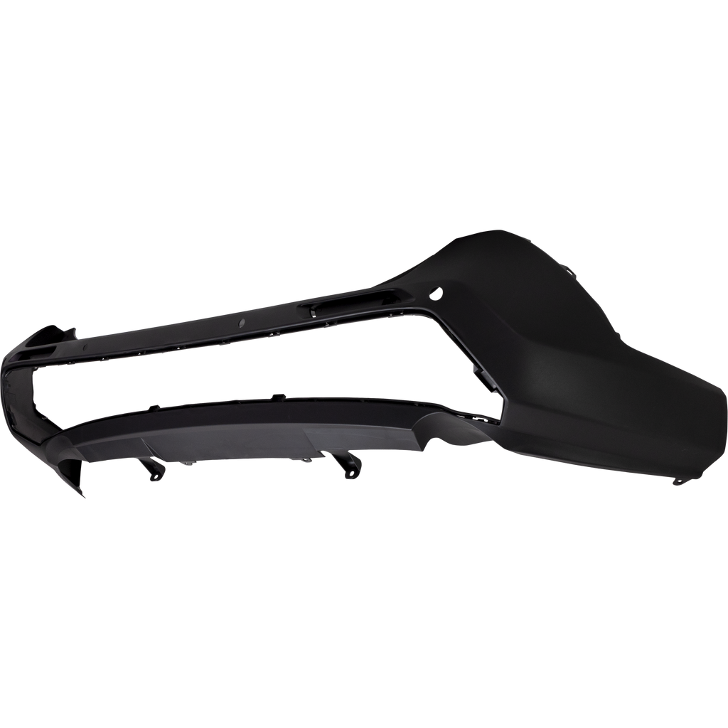 RAV4 19-23 REAR BUMPER COVER, Textured, Adventure/Trail/TRD Off-Road/Limited/Hybrid Limited Models, w/ Parking Aid Sensor Holes, Japan/North America Built Vehicle