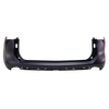 HIGHLANDER 20-23 REAR BUMPER COVER, Upper, Primed, L/LE/XLE/Hybrid LE/Hybrid XLE/XSE Models