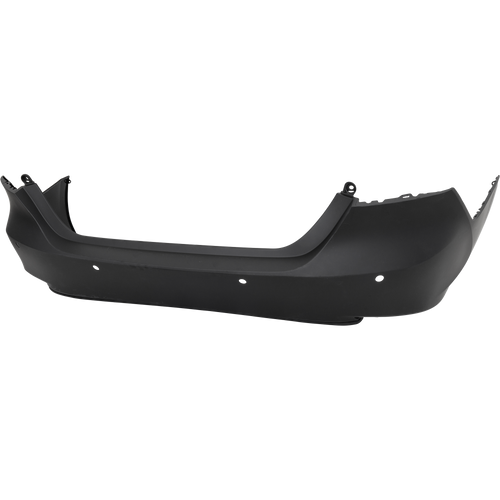 CAMRY 21-22 REAR BUMPER COVER, Primed, w/ Parking Aid Sensor Holes, L/LE/XLE/Hybrid LE/Hybrid XLE Models