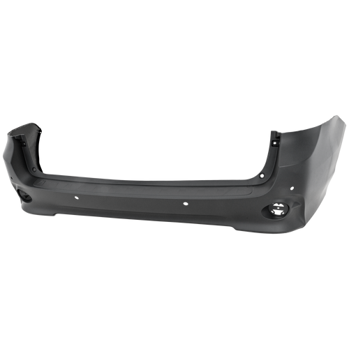 SIENNA 19-20 REAR BUMPER COVER, Primed, SE Model, w/ Park Distance Control Sensor Holes