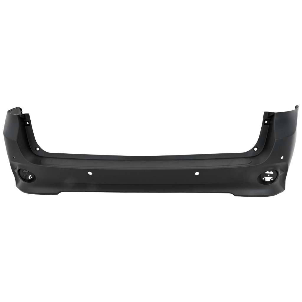 SIENNA 19-20 REAR BUMPER COVER, Primed, SE Model, w/ Park Distance Control Sensor Holes