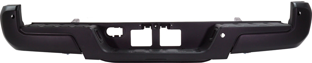 TACOMA 16-23 STEP BUMPER, FACE BAR AND PAD, w/ Pad Provision, w/o Mounting Bracket, High Strength Steel, Black, w/ IPAS Holes, w/o Towing Hitch