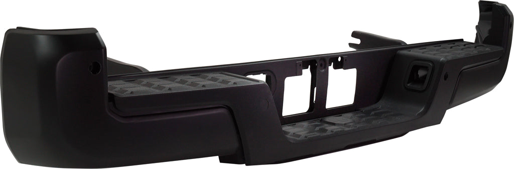 TACOMA 16-23 STEP BUMPER, FACE BAR AND PAD, w/ Pad Provision, w/o Mounting Bracket, High Strength Steel, Black, w/ IPAS Holes, w/o Towing Hitch