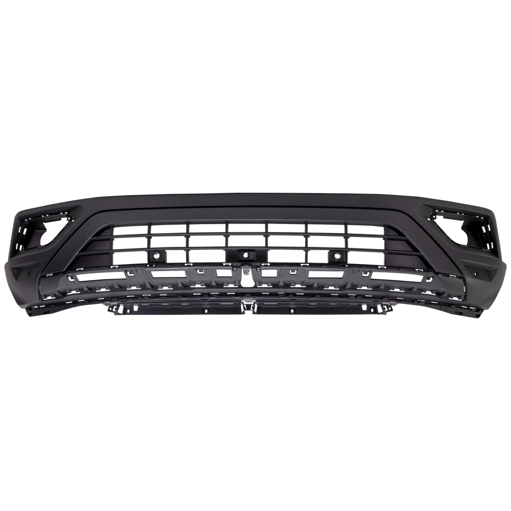 ATLAS 18-20 FRONT BUMPER COVER, Lower, w/o R-Line Package, w/o Block Heater Holes, w/ Parking Aid Sensor Holes and Camera Hole