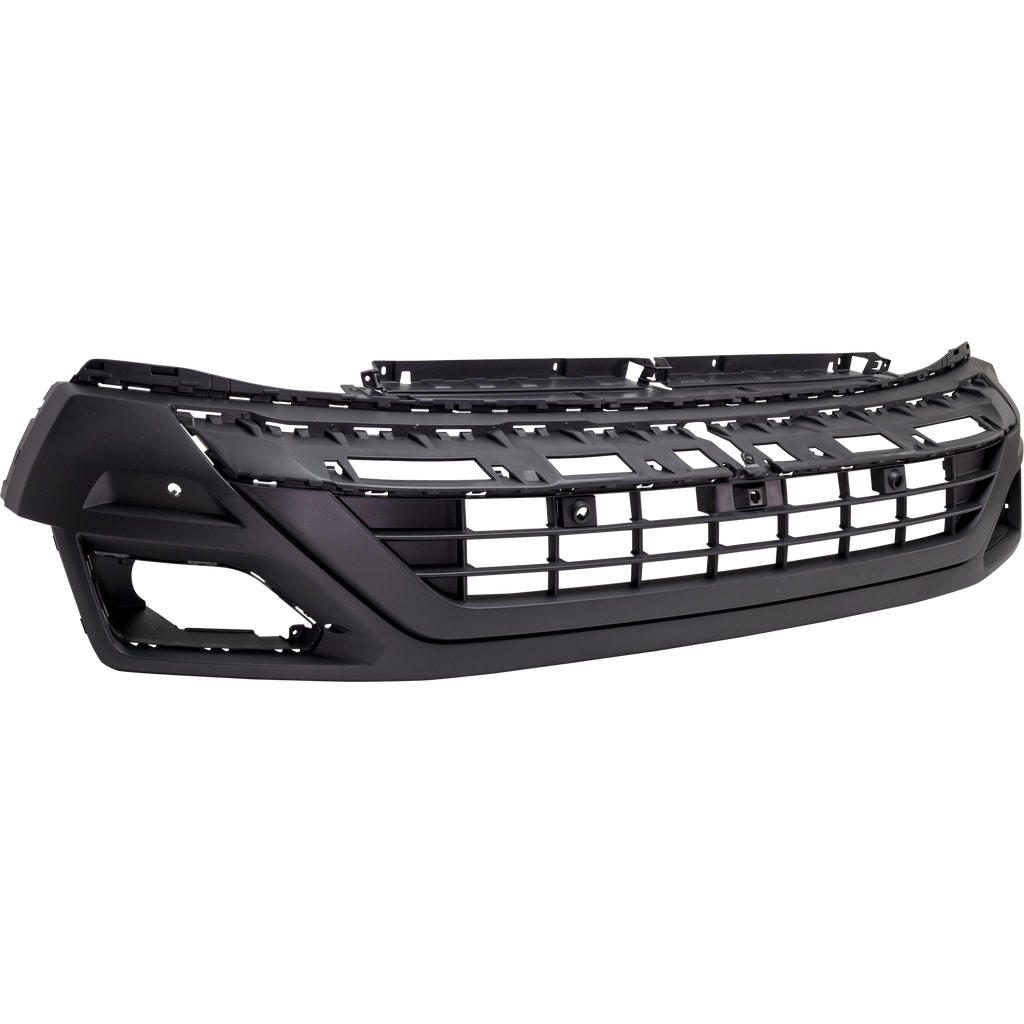 ATLAS 18-20 FRONT BUMPER COVER, Lower, w/o R-Line Package, w/o Block Heater Holes, w/ Parking Aid Sensor Holes and Camera Hole