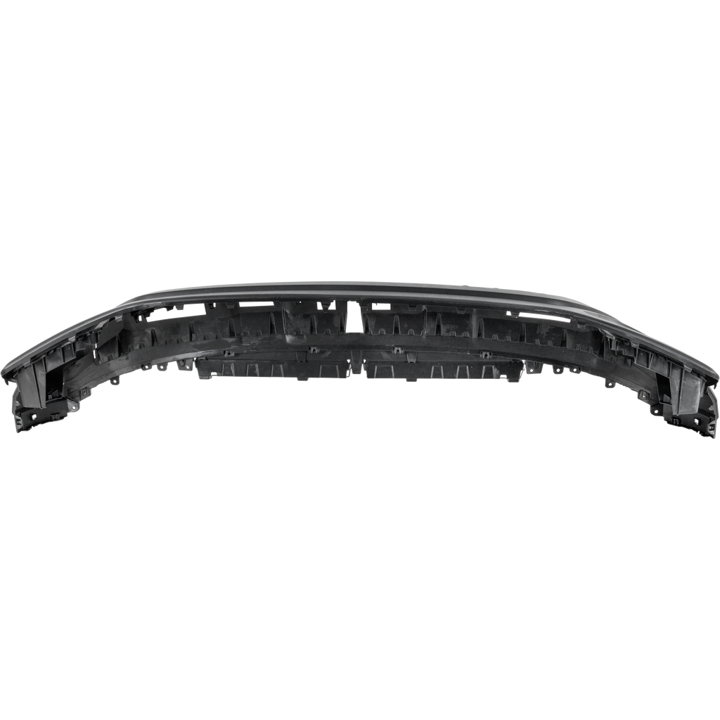 ATLAS 18-20 FRONT BUMPER COVER, Lower, Textured, w/o R-Line Package, w/ Block Heater Holes, Parking Aid Sensor Holes, and Camera Hole