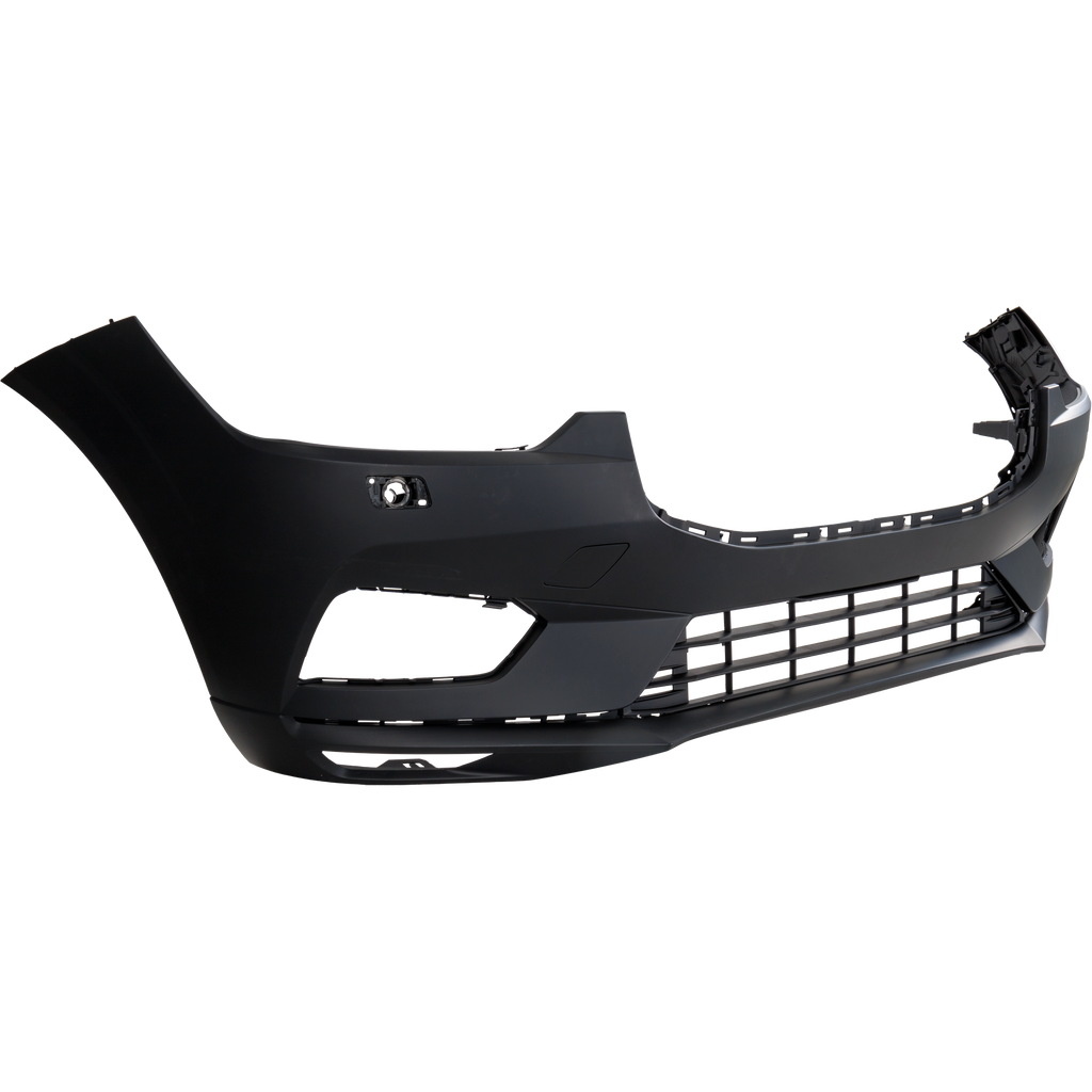 XC60 18-20 FRONT BUMPER COVER, Primed, w/o Parking Aid Sensor Holes, w/ Headlight Washer Holes, T5/T6 Inscription, T5/T6 Momentum Models