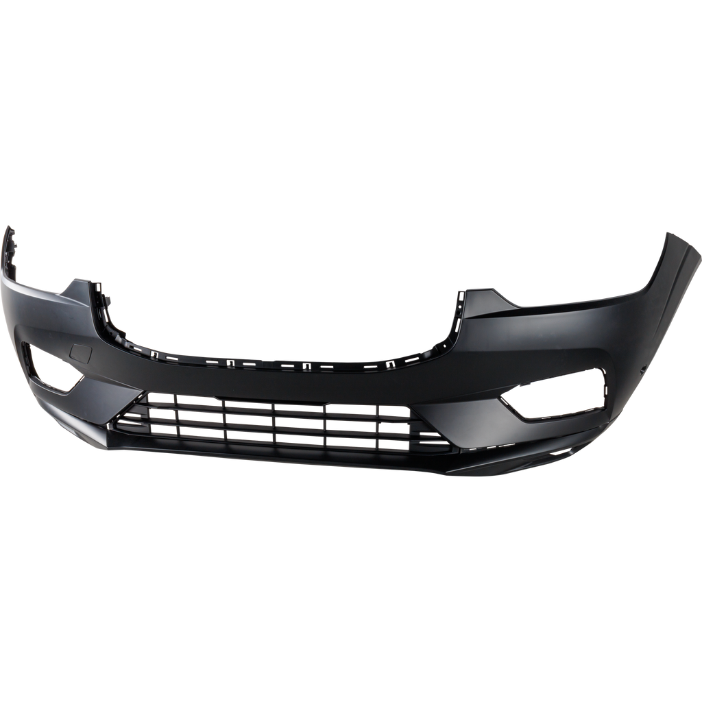 XC60 18-20 FRONT BUMPER COVER, Primed, w/ Parking Aid Sensor Holes, w/o Headlight Washer Holes, T5/T6 Inscription, T5/T6 Momentum Models