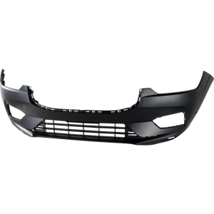 XC60 18-20 FRONT BUMPER COVER, Primed, w/ Parking Aid Sensor Holes, w/o Headlight Washer Holes, T5/T6 Inscription, T5/T6 Momentum Models