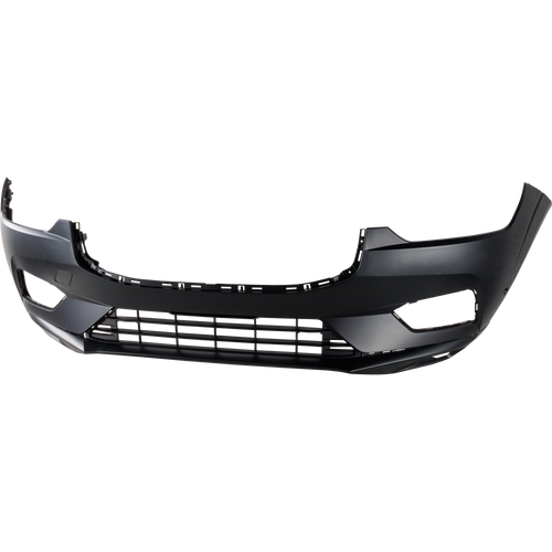 XC60 18-20 FRONT BUMPER COVER, Primed, w/ Parking Aid Sensor Holes, w/o Headlight Washer Holes, T5/T6 Inscription, T5/T6 Momentum Models