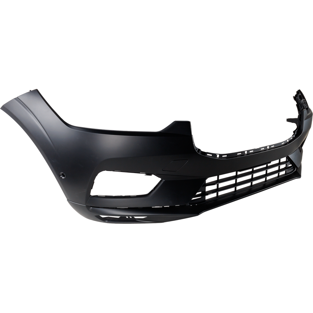 XC60 18-20 FRONT BUMPER COVER, Primed, w/ Parking Aid Sensor Holes, w/o Headlight Washer Holes, T5/T6 Inscription, T5/T6 Momentum Models