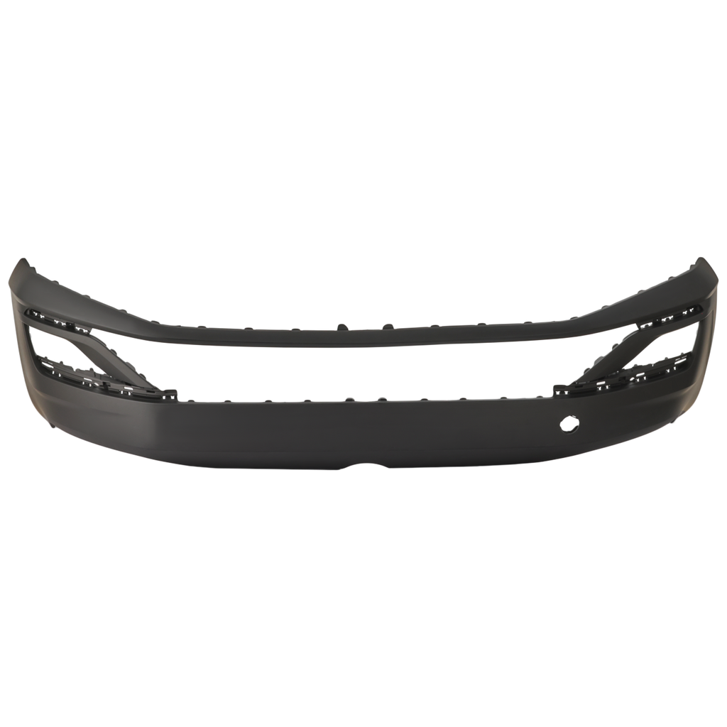 GOLF 18-21 FRONT BUMPER COVER, Primed, w/o Parallel Park Assist Sensor Holes