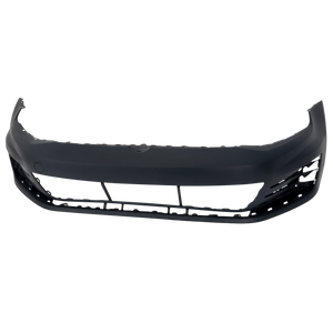 GOLF/GTI 15-17 FRONT BUMPER COVER, Primed, w/o Park Distance Control Sensor Holes and Headlight Washer Holes