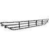 XC90 16-21 FRONT BUMPER GRILLE, Center, Textured Black, w/ Spoiler Hole