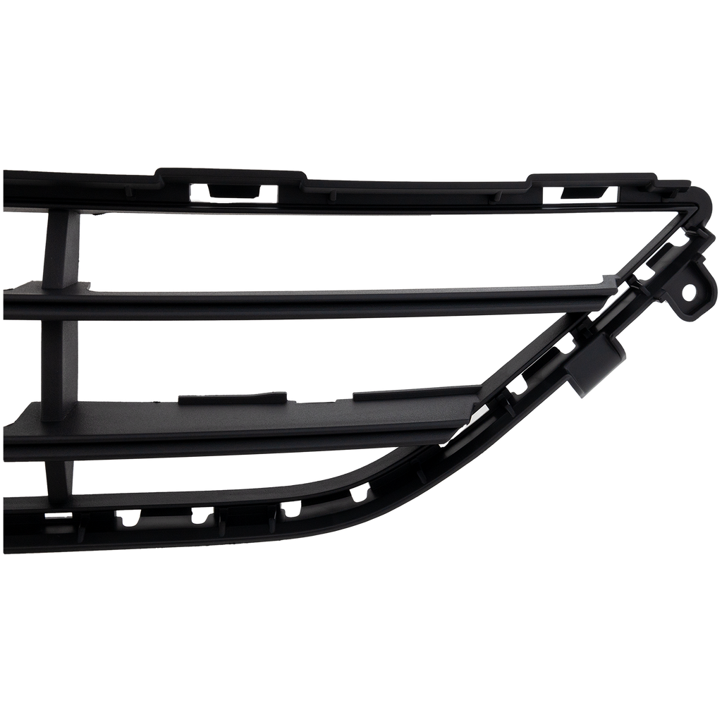 XC90 16-21 FRONT BUMPER GRILLE, Center, Textured Black, w/ Spoiler Hole