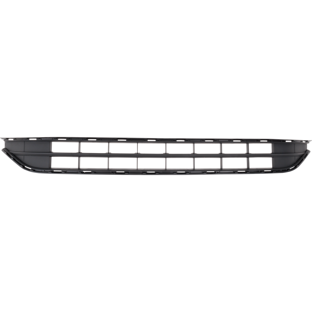 PASSAT 20-22 FRONT BUMPER GRILLE, Lower, Textured, w/o Parking Aid Sensor Holes