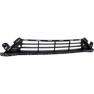 S60/V60 19-21 FRONT BUMPER GRILLE, Lower, Textured Black, Exc. R-Design