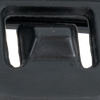 PASSAT 20-22 FRONT BUMPER MOLDING RH, Lower, Textured Black, (Exc. R-Line Model)