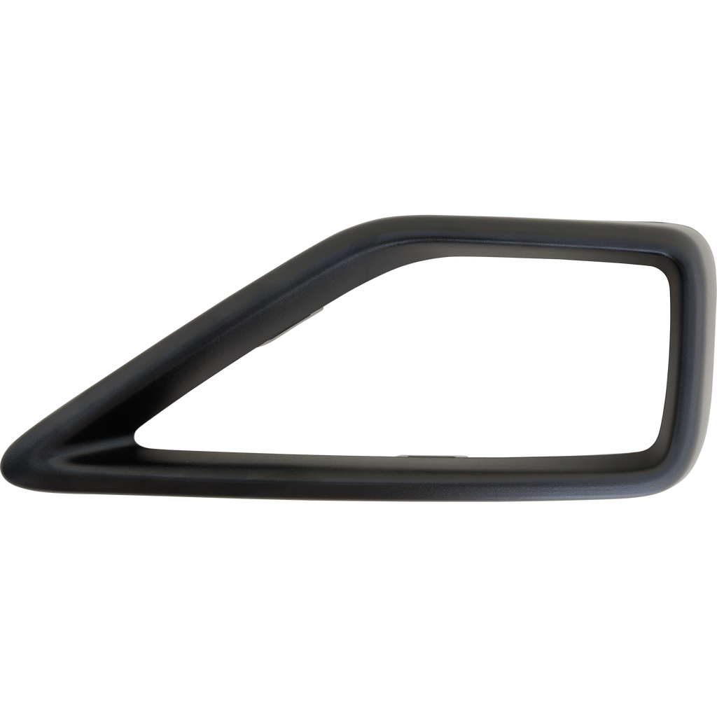 TAOS 22-23 FRONT BUMPER MOLDING LH, Exhaust Bezel, Textured Black