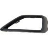 TAOS 22-23 FRONT BUMPER MOLDING LH, Exhaust Bezel, Textured Black