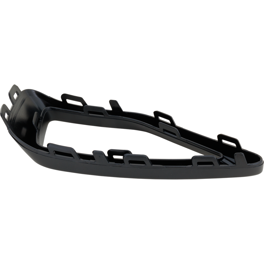 TAOS 22-23 FRONT BUMPER MOLDING LH, Exhaust Bezel, Textured Black