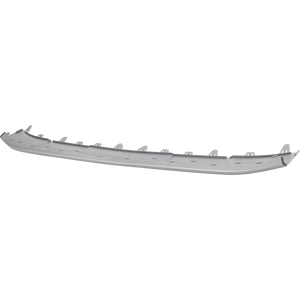 ATLAS 21-23/ATLAS CROSS SPORT 20-23 FRONT BUMPER MOLDING, Spoiler Trim, Painted Silver Gray, w/o R-Line Package - CAPA