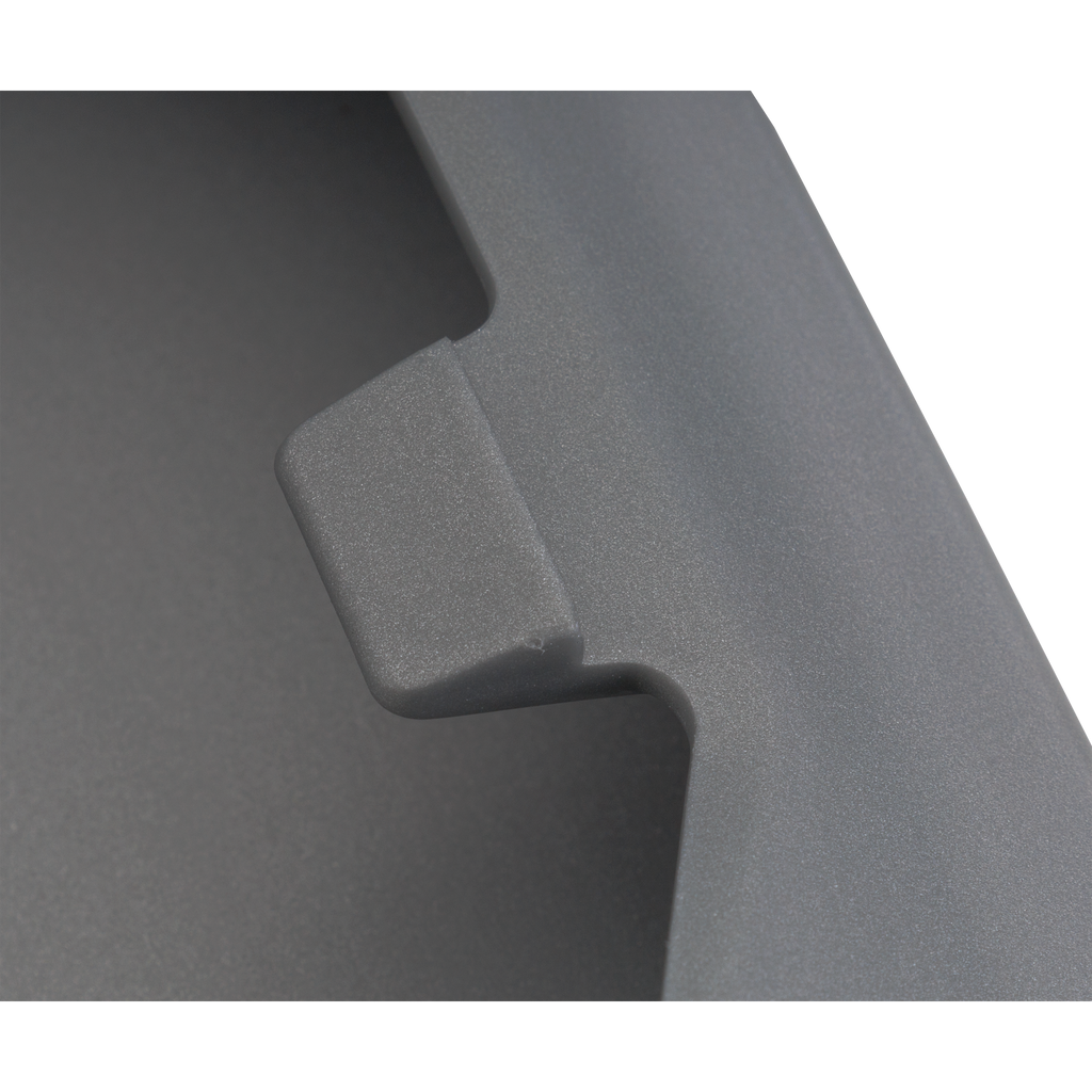ATLAS 21-23/ATLAS CROSS SPORT 20-23 FRONT BUMPER MOLDING, Spoiler Trim, Painted Silver Gray, w/o R-Line Package