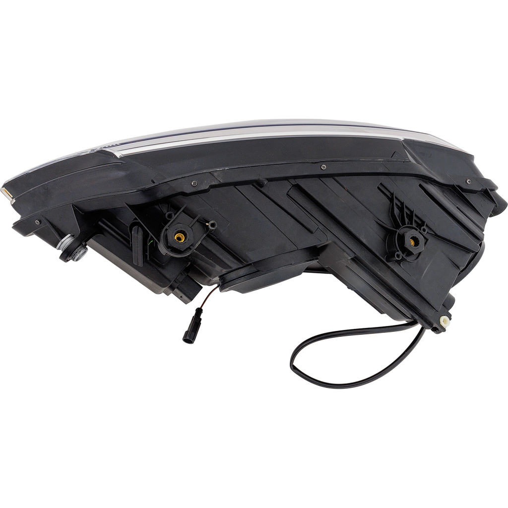 JETTA 11-14 HEAD LAMP RH AND LH, Assembly, Halogen, Projector Type, w/ LED Daytime Running Light, Sedan