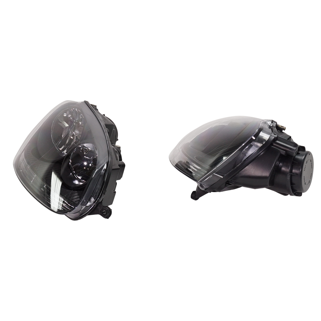 JETTA 05-10 HEAD LAMP RH AND LH, Lens and Housing, Halogen, (09-09 Jetta, Wagon), Black Interior