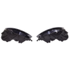 JETTA 05-10 HEAD LAMP RH AND LH, Lens and Housing, Halogen, (09-09 Jetta, Wagon), Black Interior