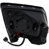 VOLVO HD VNL 04-15 HEAD LAMP RH AND LH, Lens and Housing, LED, Chrome Interior, Diamond Design, w/ Side Marker Lights and LED Strip, 12V