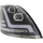 VOLVO HD VNL 04-15 HEAD LAMP RH, Lens and Housing, LED, Black Interior, Performance, w/ LED Strip, 12V