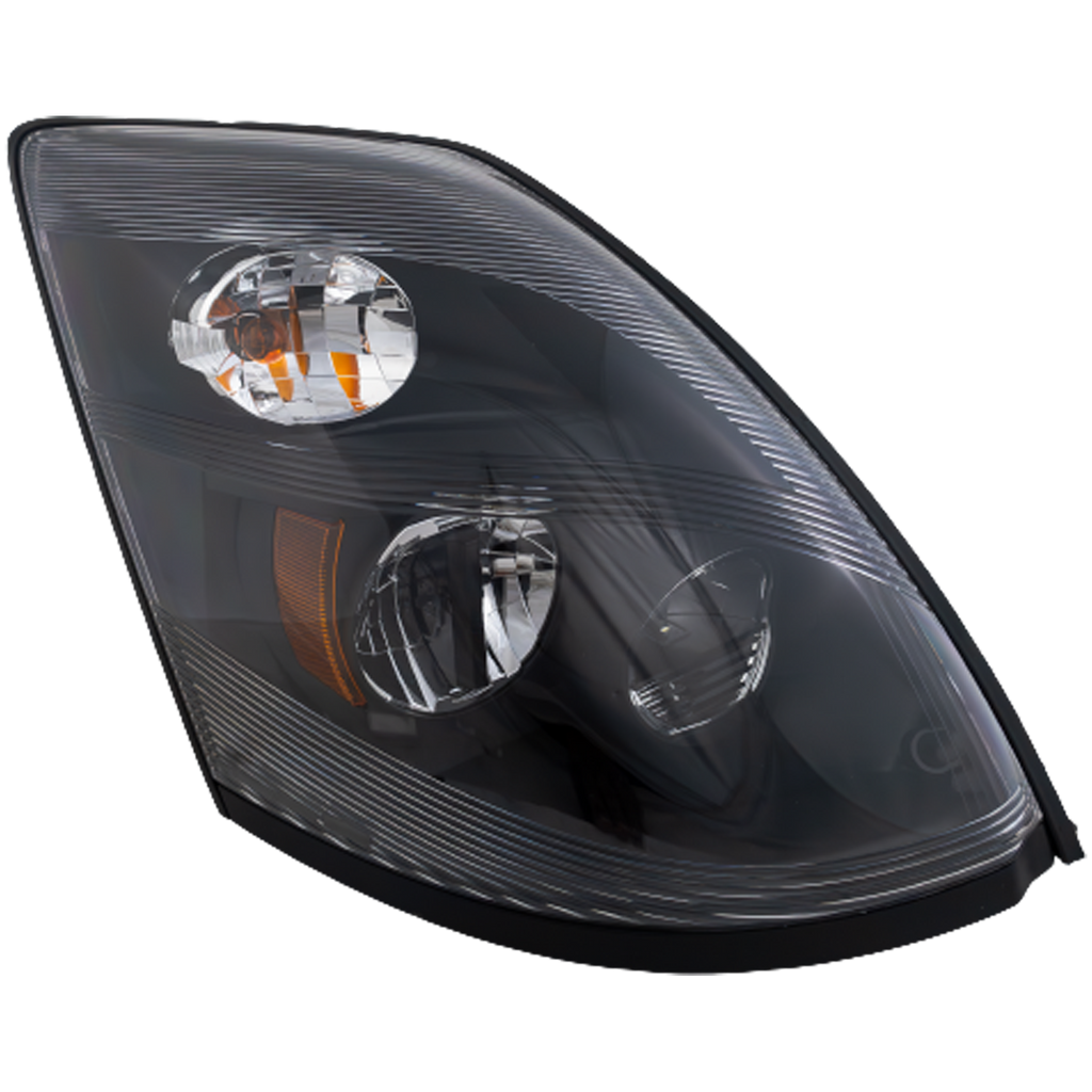 VOLVO HD VN SERIES 15-17 HEAD LAMP RH, Assembly, LED, Black Interior, Standard Type