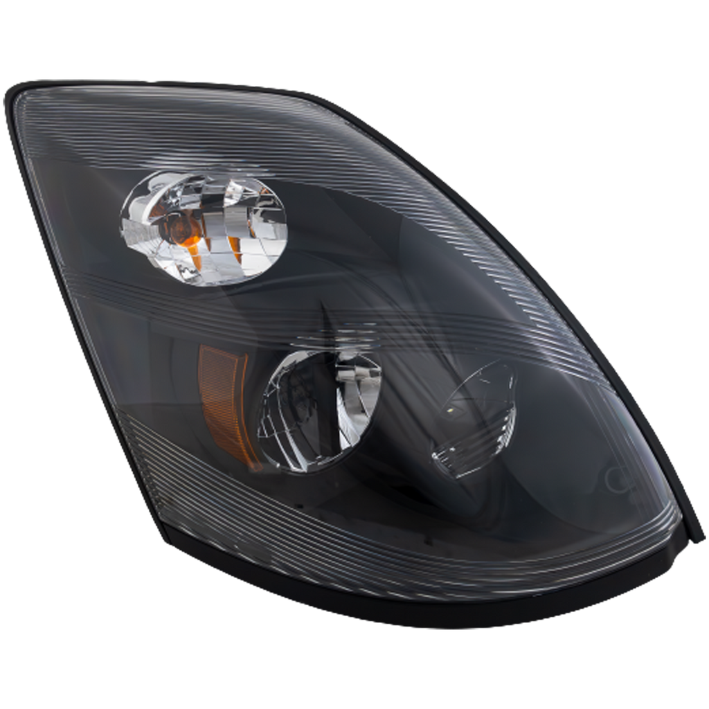 VOLVO HD VN SERIES 15-17 HEAD LAMP RH, Assembly, LED, Black Interior, Standard Type