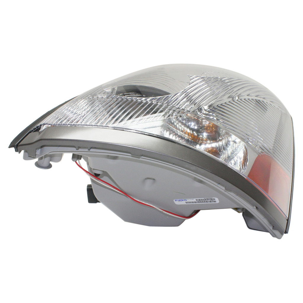 VOLVO HD VT SERIES 06-10 HEAD LAMP LH, Assembly, Halogen, Chrome, w/ Non-Protruding Lens
