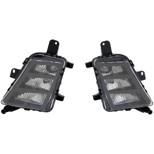 GOLF 15-16 FOG LAMP RH AND LH, Assembly, LED, Clear Lens