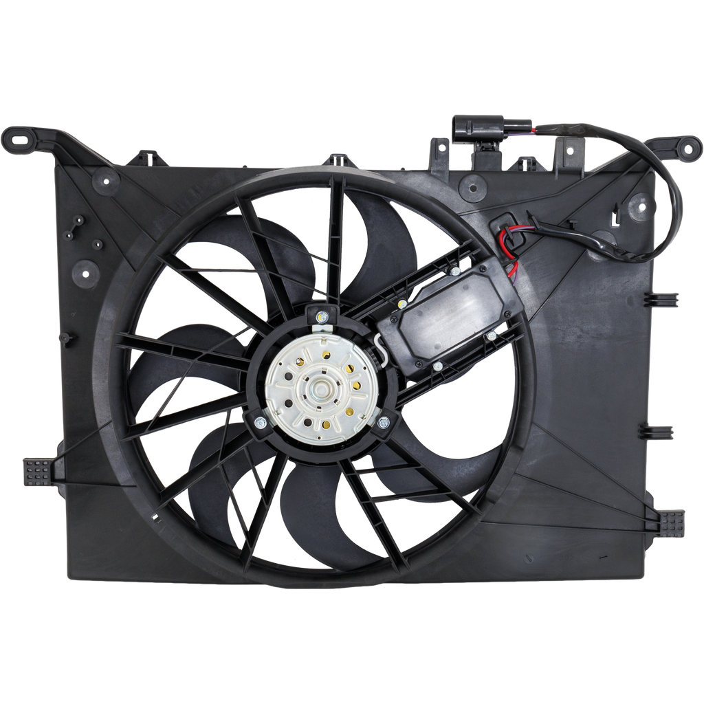 S80 04-06/V70/XC70 04-07/S60 04-04/ RADIATOR FAN ASSEMBLY, 5 Cyl, Electric (S80 04-06, 6 Cyl w/ Turbo/04-04, 6 Cyl w/o Turbo), w/ Control module