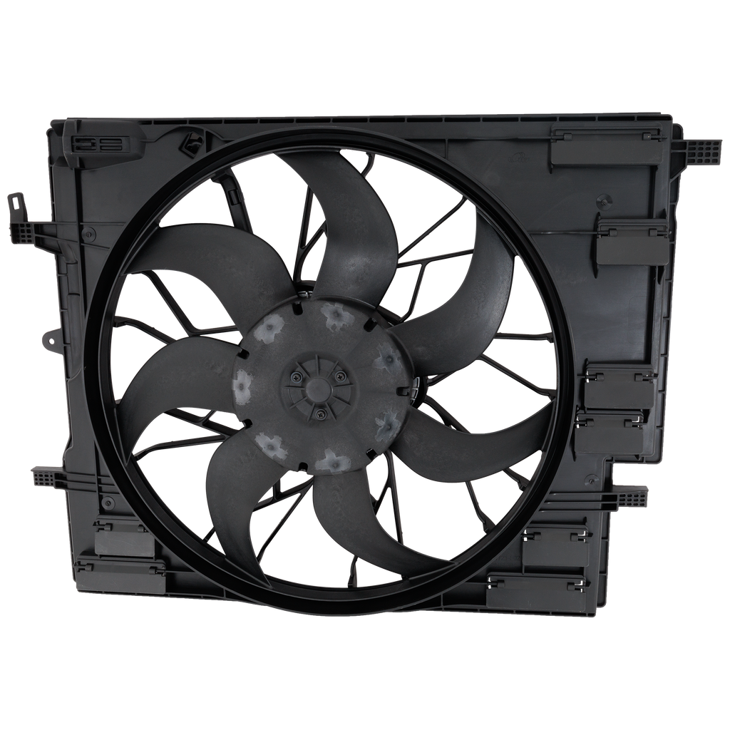 S90 17-21/V90/V60 19-21 RADIATOR FAN ASSEMBLY, Single Fan, (Excludes Plug-In Models)