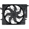 S90 17-21/V90/V60 19-21 RADIATOR FAN ASSEMBLY, Single Fan, (Excludes Plug-In Models)