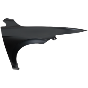 GOLF 20-21/GTI 22-23 FRONT FENDER RH, Black, w/o Fog Lamp Hole - CAPA