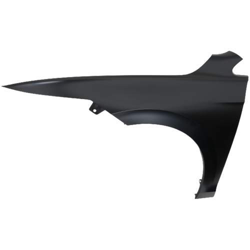 GOLF 20-21/GTI 22-23 FRONT FENDER LH, Black, w/o Fog Lamp Hole - CAPA