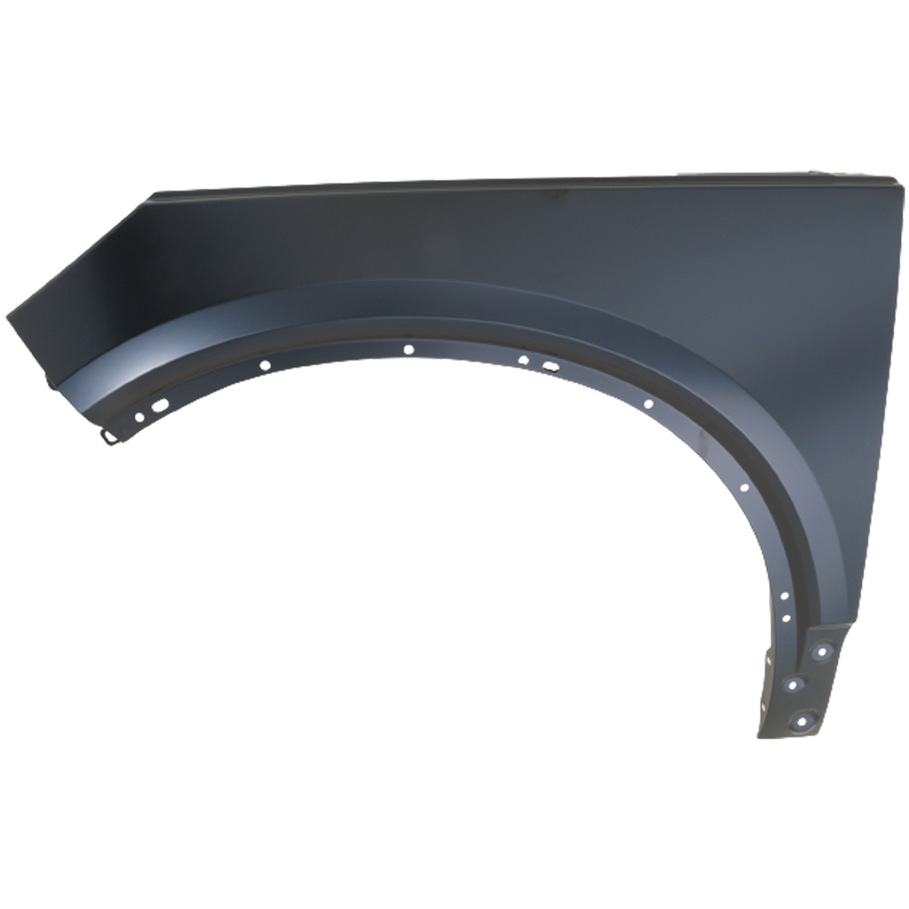 XC40 19-21 FRONT FENDER RH, Black, Steel