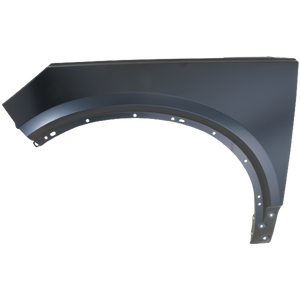 XC40 19-21 FRONT FENDER RH, Black, Steel