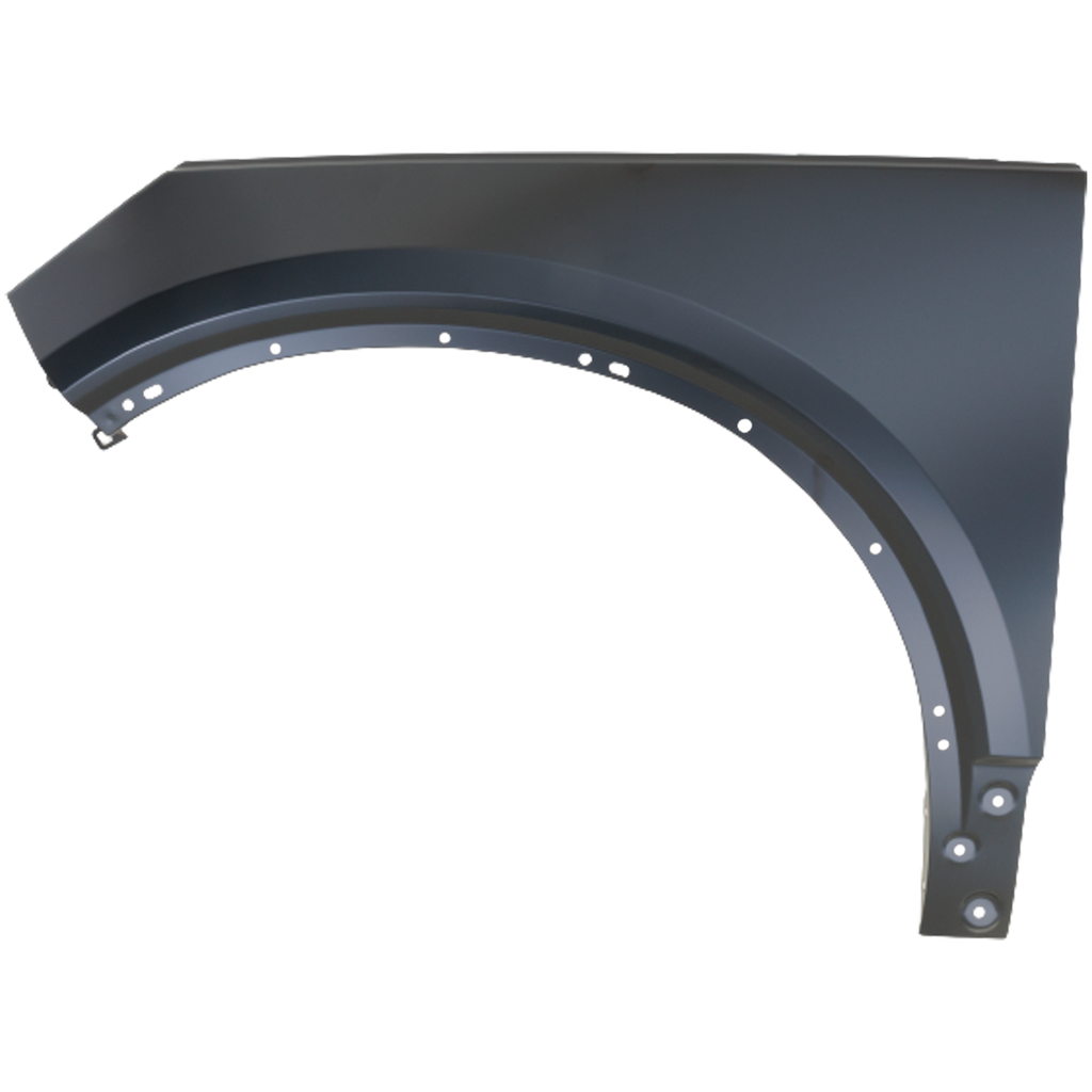 XC40 19-21 FRONT FENDER RH, Black, Steel