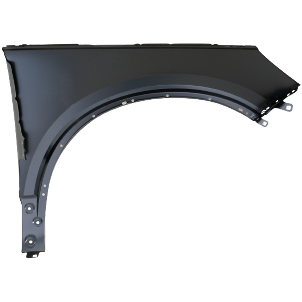 XC40 19-21 FRONT FENDER RH, Black, Steel