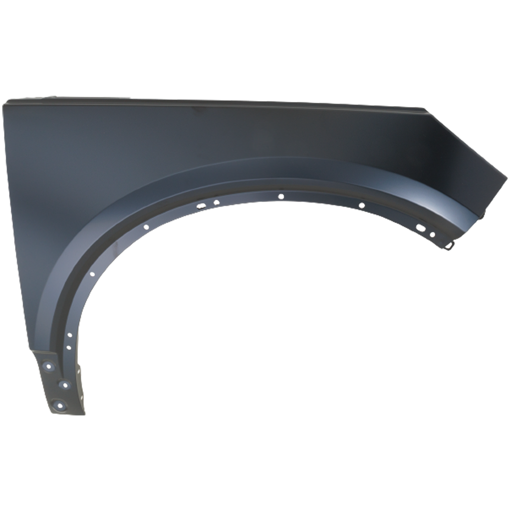 XC40 19-21 FRONT FENDER LH, Black, Steel